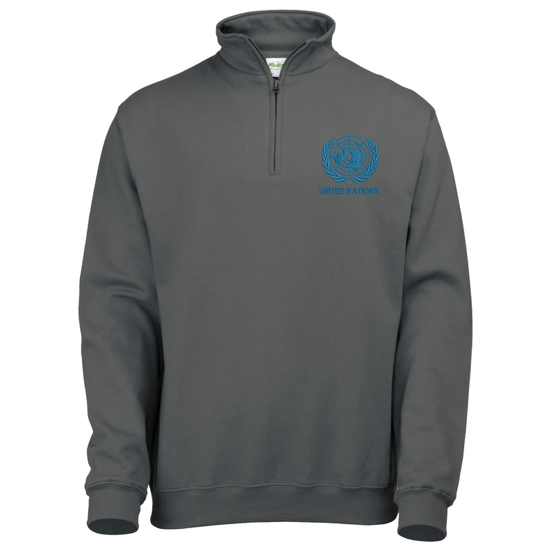 United Nations Quarter Zip Sweatshirt