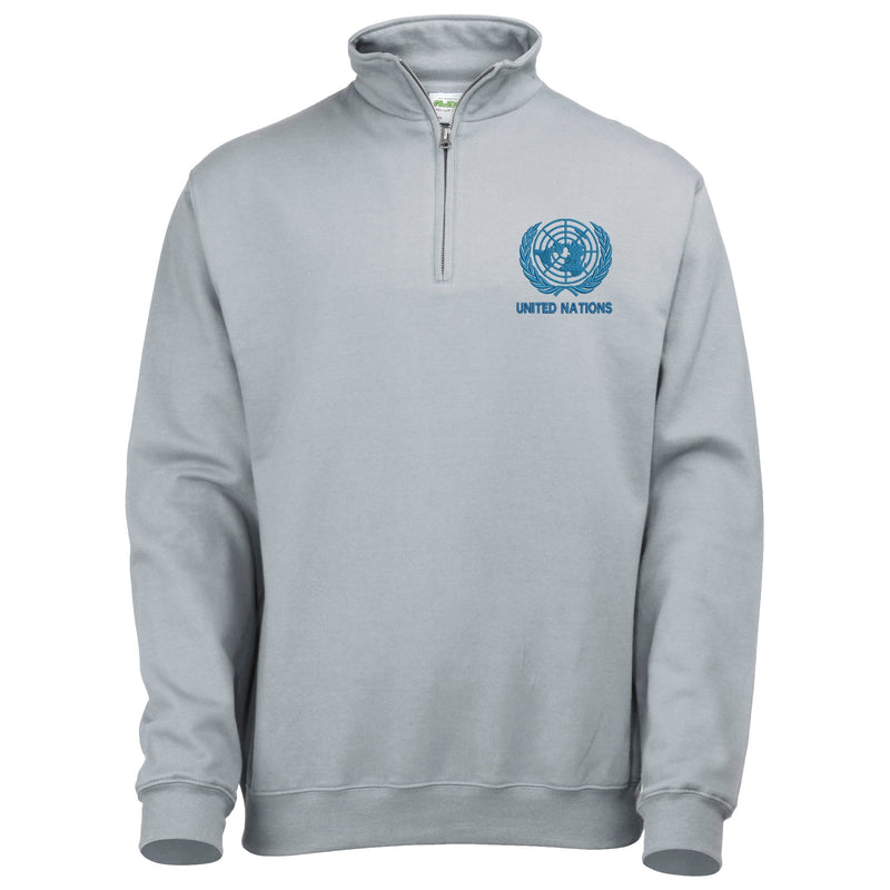 United Nations Quarter Zip Sweatshirt
