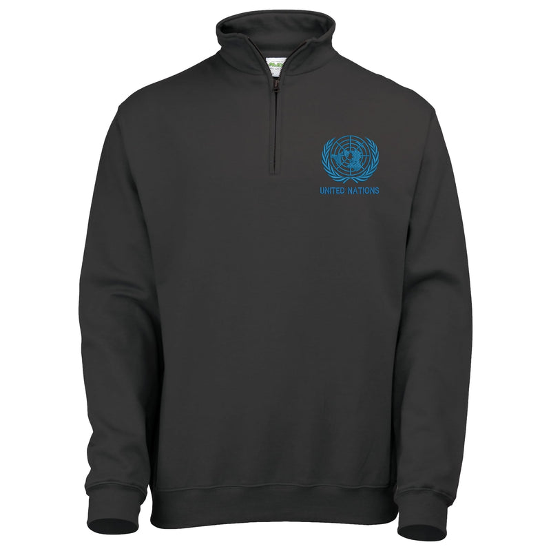 United Nations Quarter Zip Sweatshirt