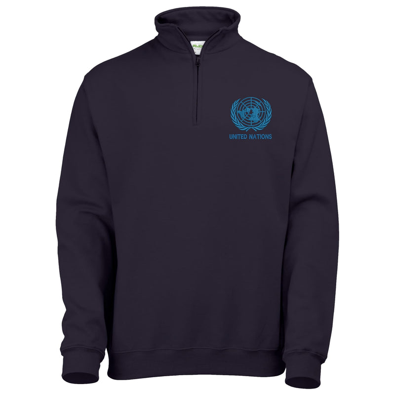 United Nations Quarter Zip Sweatshirt