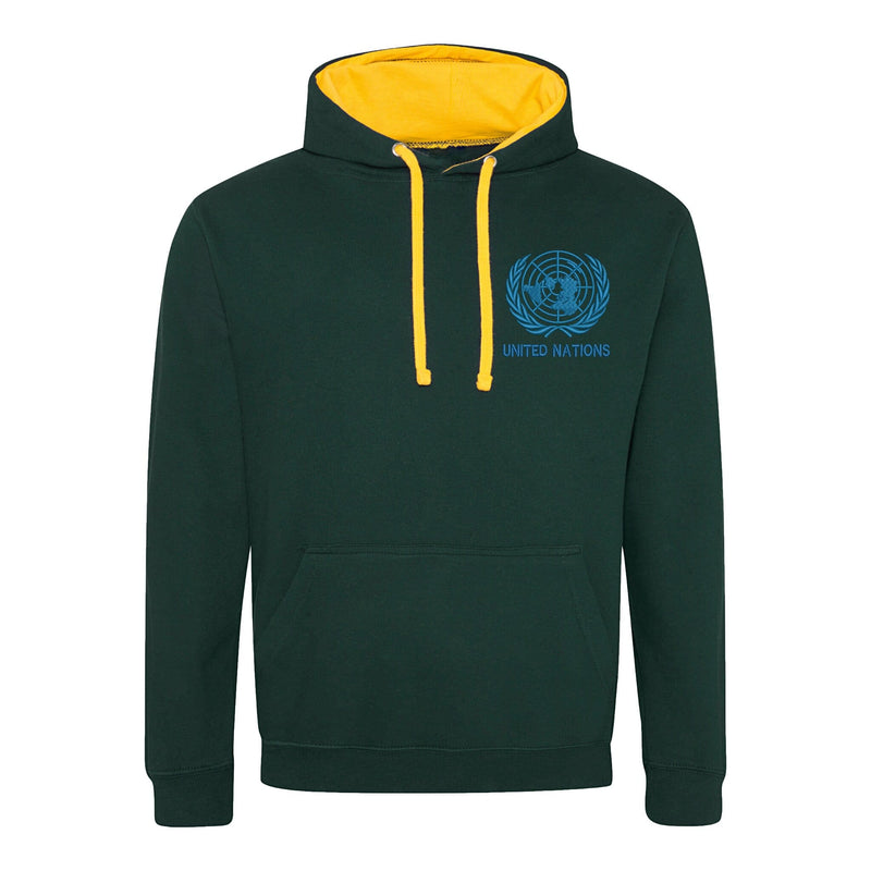 United Nations Varsity Contrast Hoodie