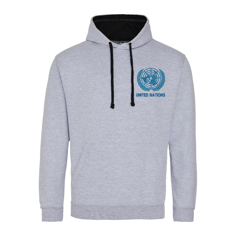 United Nations Varsity Contrast Hoodie