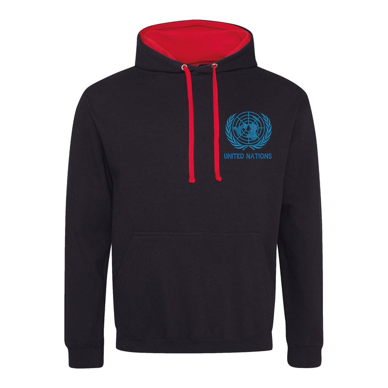 United Nations Varsity Contrast Hoodie