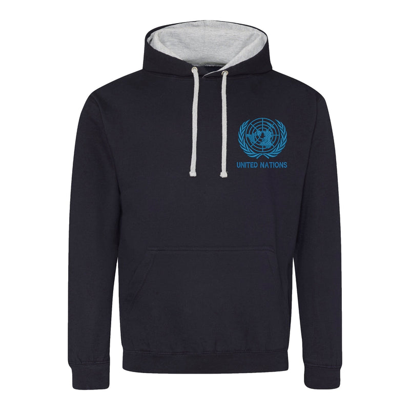 United Nations Varsity Contrast Hoodie