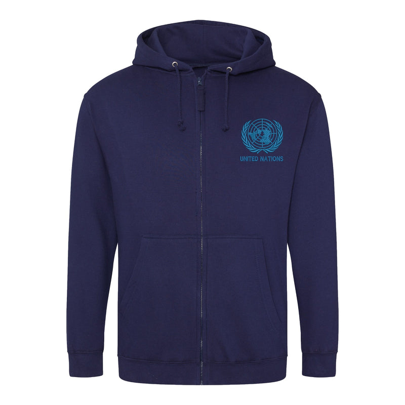 United Nations Zipped Hoodie