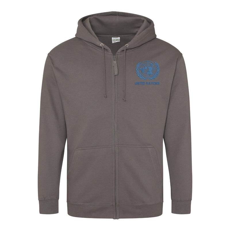 United Nations Zipped Hoodie