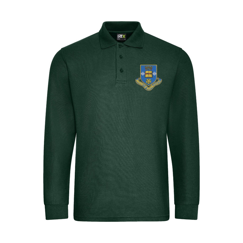 University of Sheffield UOTC Long Sleeve Polo Shirt