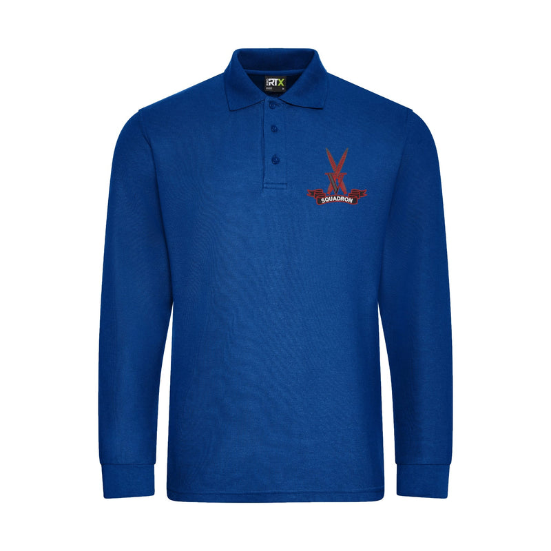 V Squadron Long Sleeve Polo Shirt