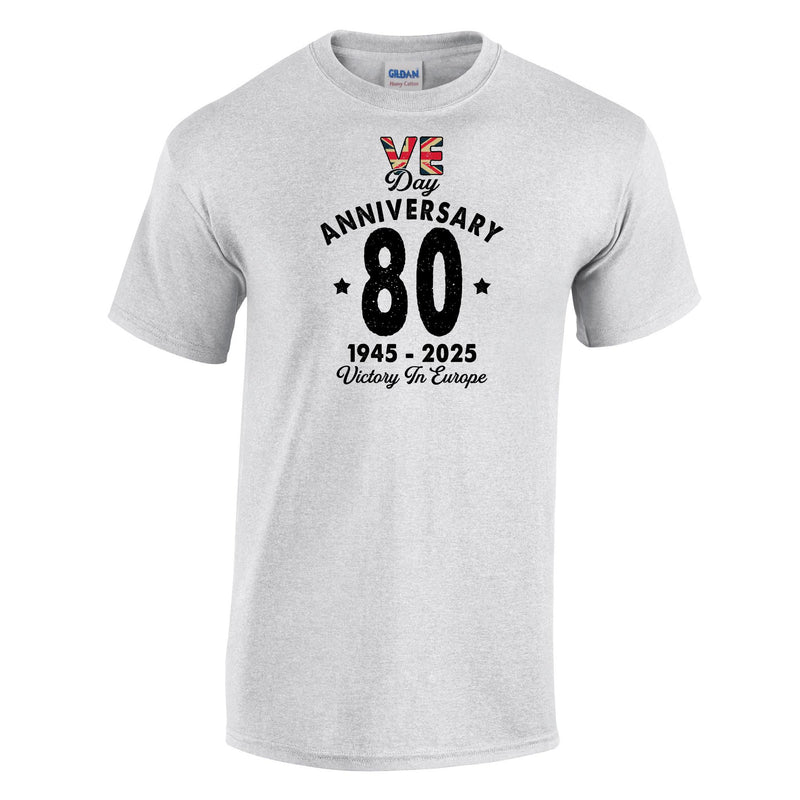 VE-Day 80th Anniversary Printed T-Shirt