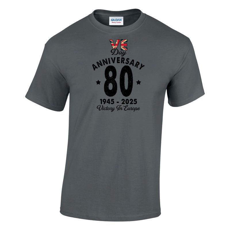 VE-Day 80th Anniversary Printed T-Shirt