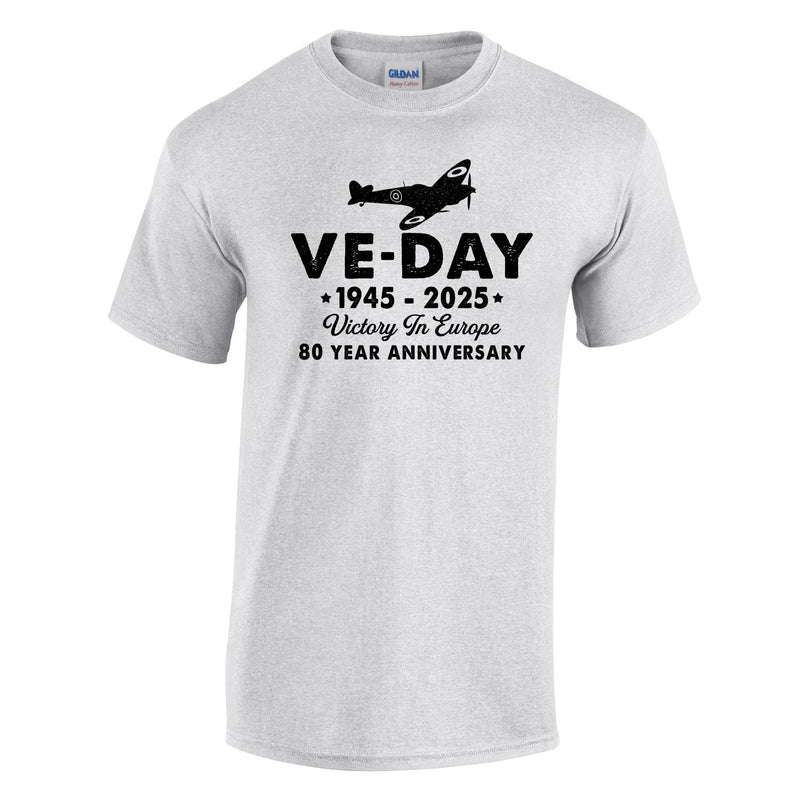 VE-Day Spitfire Printed T-Shirt