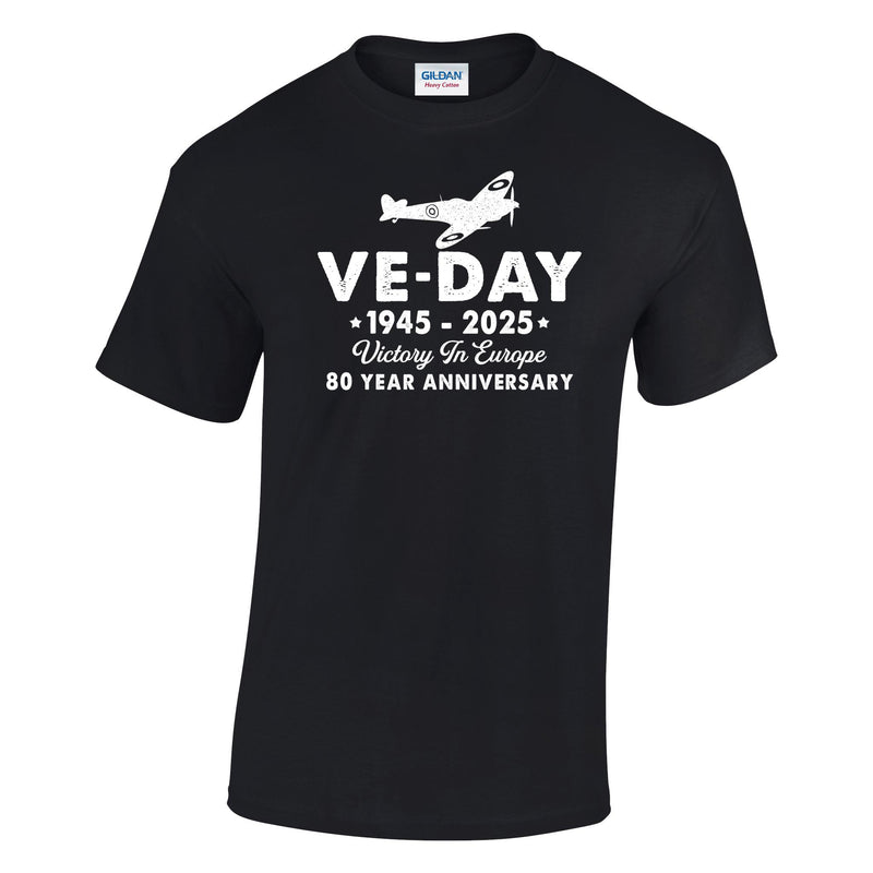 VE-Day Spitfire Printed T-Shirt