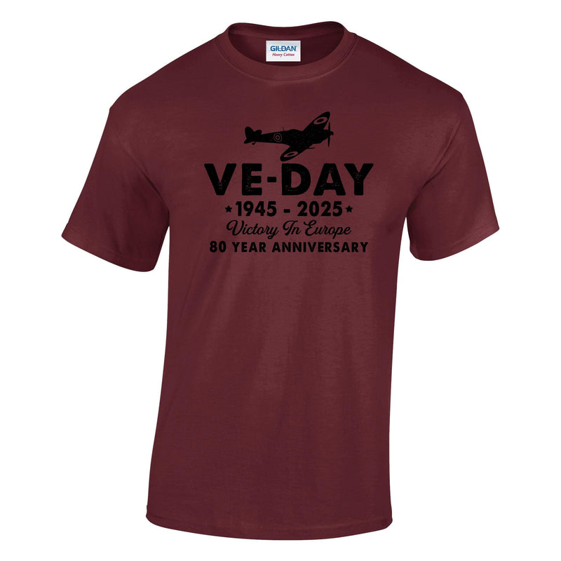 VE-Day Spitfire Printed T-Shirt