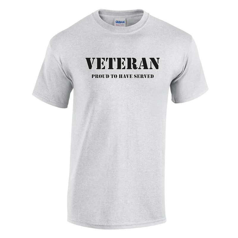 Veteran Printed T-Shirt