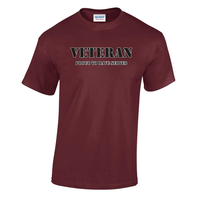 Veteran Printed T-Shirt