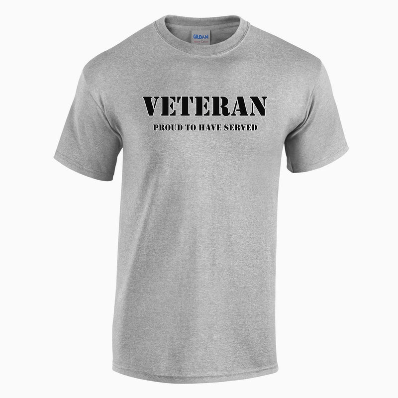 Veteran Printed T-Shirt