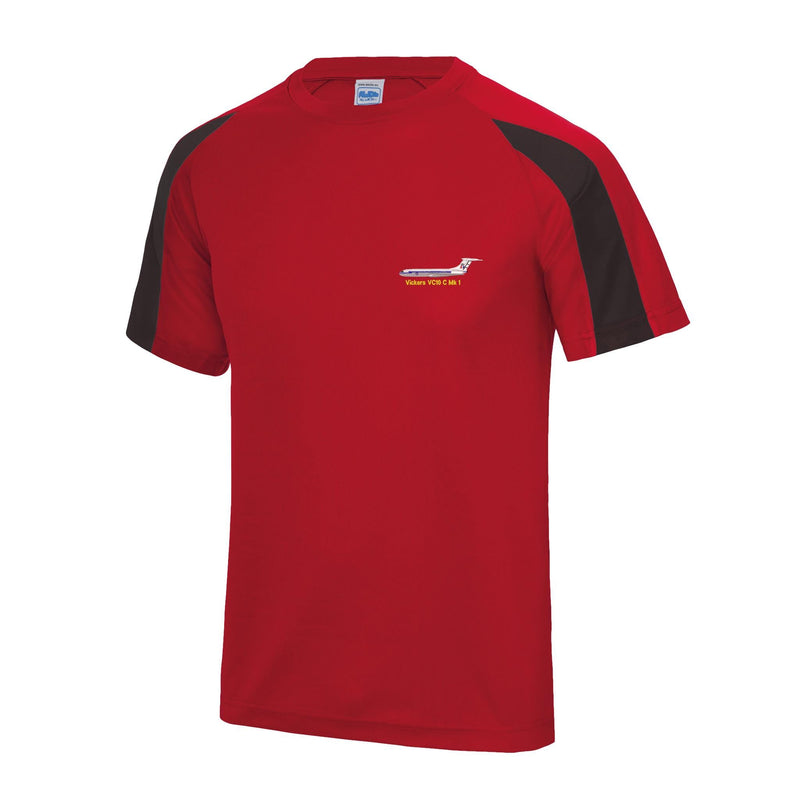 Royal Air Force - Vickers VC10 C MK 1 Contrast Polyester T-Shirt