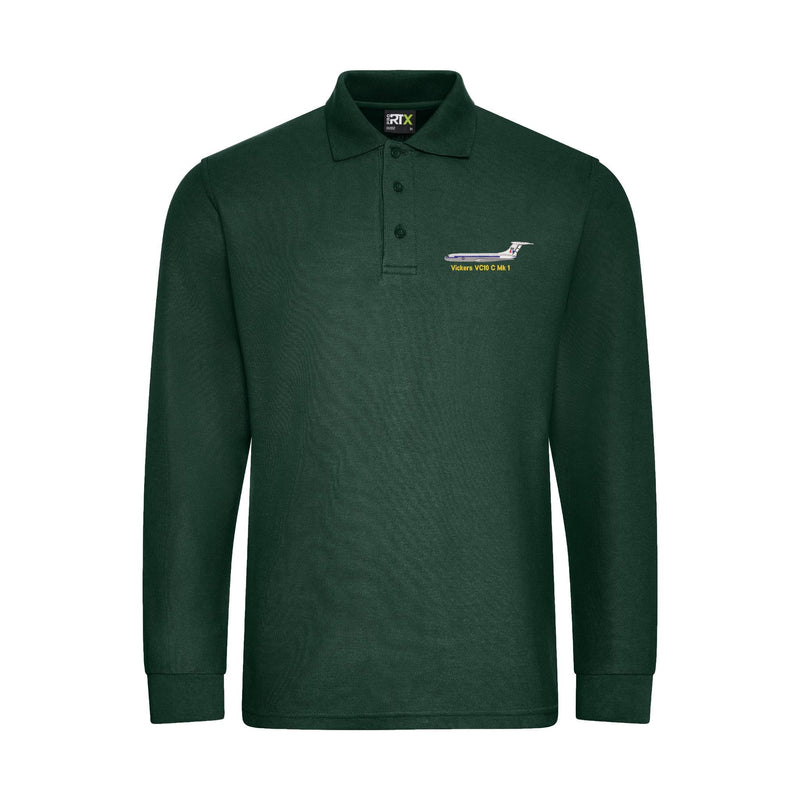 Royal Air Force - Vickers VC10 C MK 1 Long Sleeve Polo Shirt