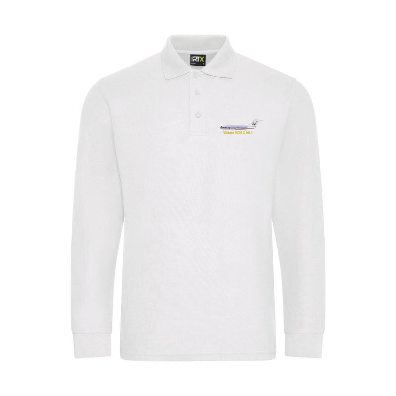 Royal Air Force - Vickers VC10 C MK 1 Long Sleeve Polo Shirt