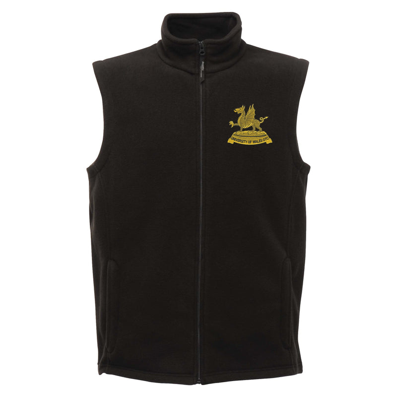 Wales Universities Officers' Training Corps Regatta Fleece Bodywarmer