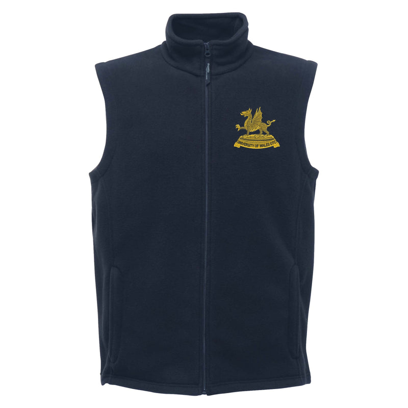 Wales Universities Officers' Training Corps Regatta Fleece Bodywarmer
