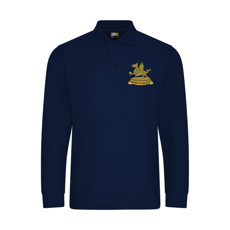 Wales Universities Officers' Training Corps Long Sleeve Polo Shirt