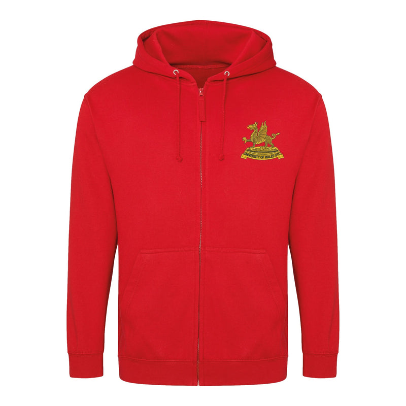 Wales Universities Officers Training Corps Zipped Hoodie