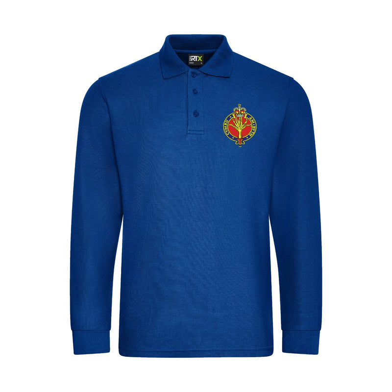 Welsh Guards Long Sleeve Polo Shirt