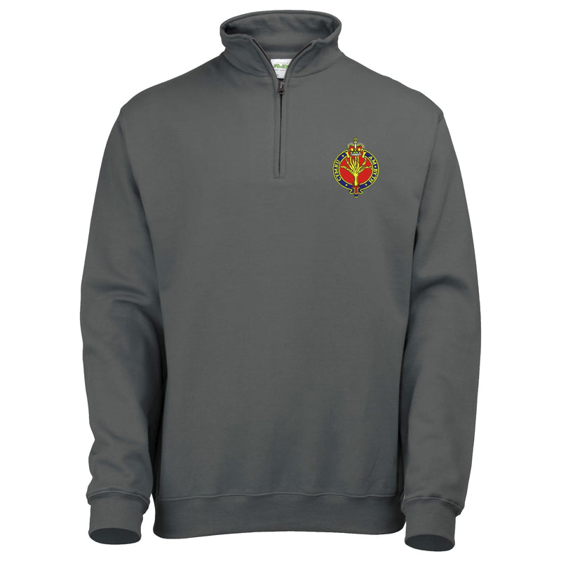 Welsh Guards Quarter Zip Sweatshirt
