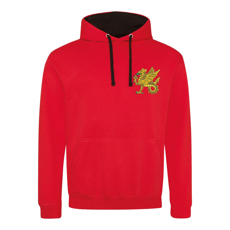 Wessex Brigade Varsity Contrast Hoodie