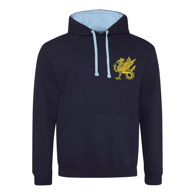 Wessex Brigade Varsity Contrast Hoodie