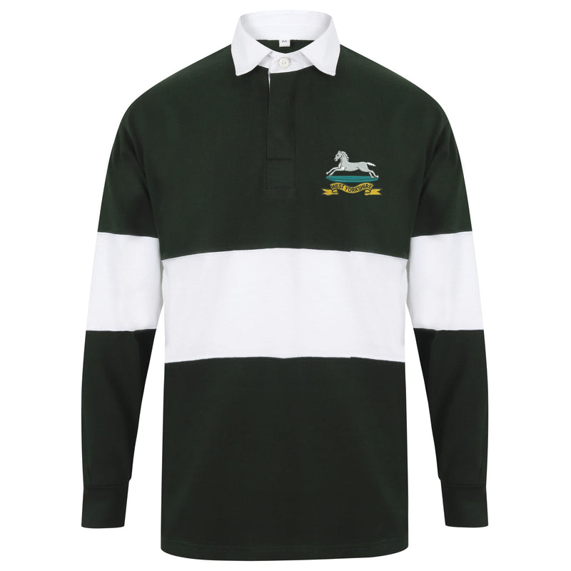 West Yorkshire Long Sleeve Panelled Rugby Shirt