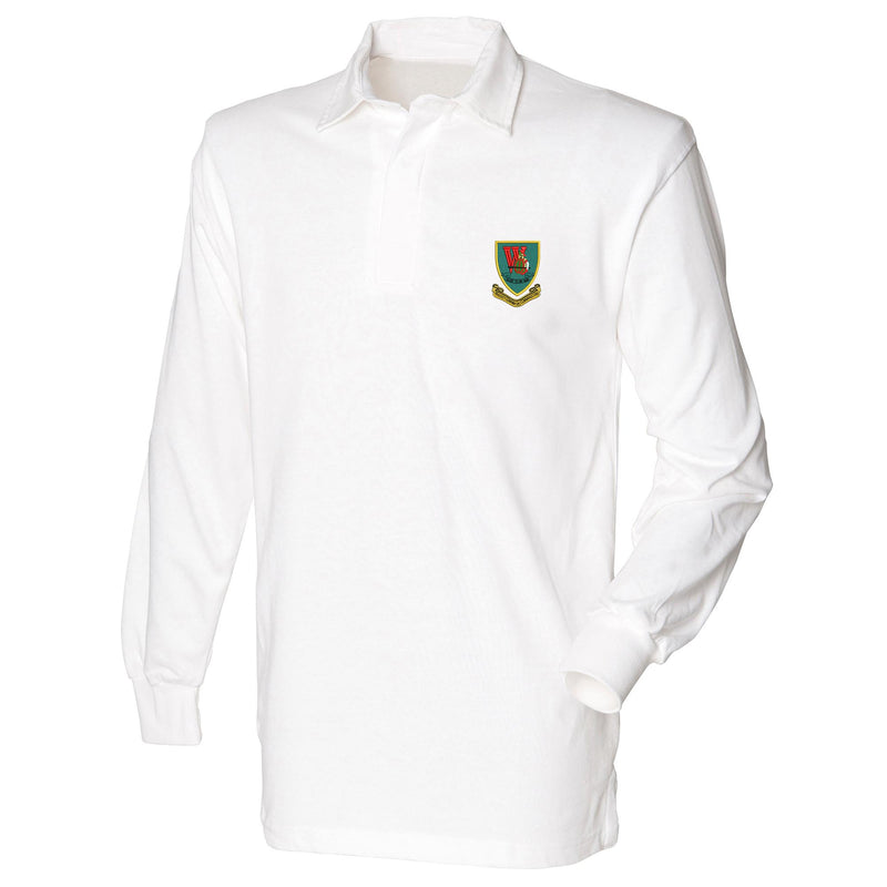 Whiskey Company 45 Commando Front Row Long Sleeve Rugby Shirt
