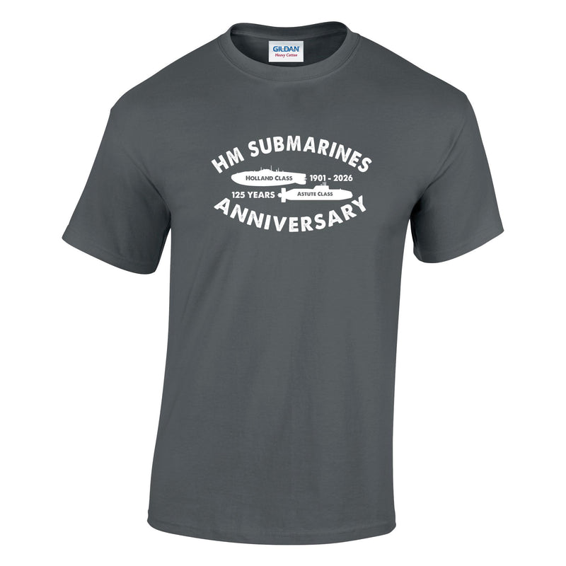 Navy Submariner 125th - Submarine Classes Printed T-Shirt