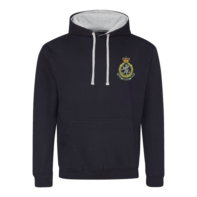 Women's Royal Army Corps Varsity Contrast Hoodie