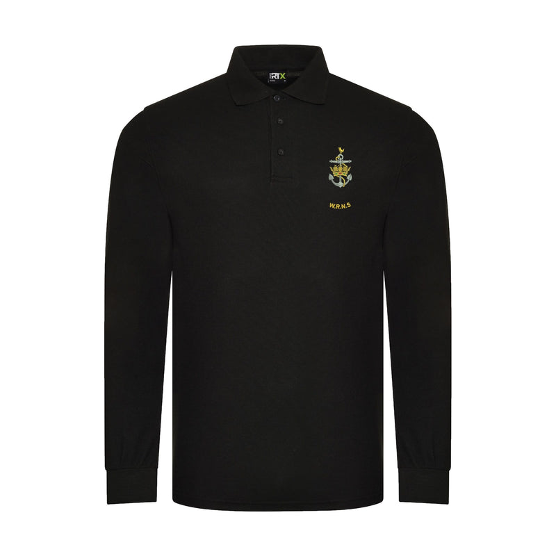 Women's Royal Naval Service (WRNS) Long Sleeve Polo Shirt