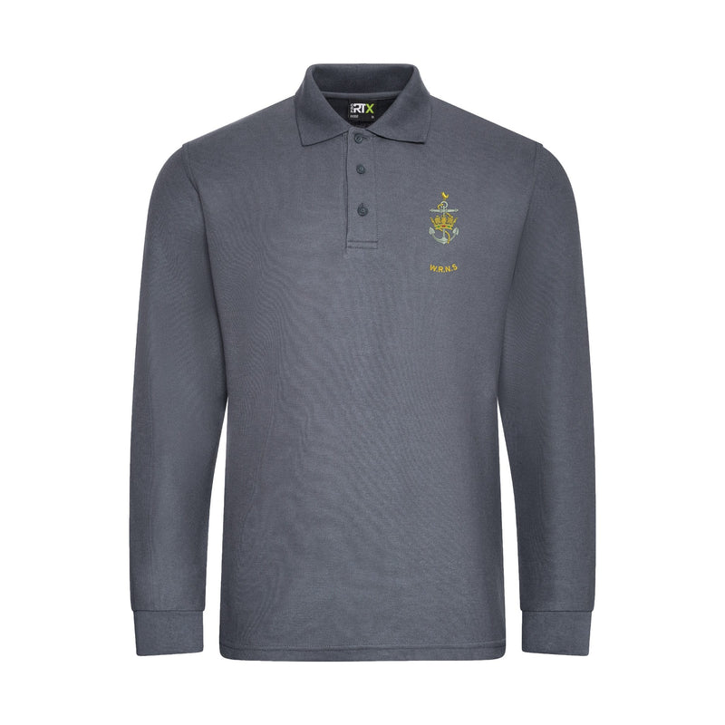 Women's Royal Naval Service (WRNS) Long Sleeve Polo Shirt