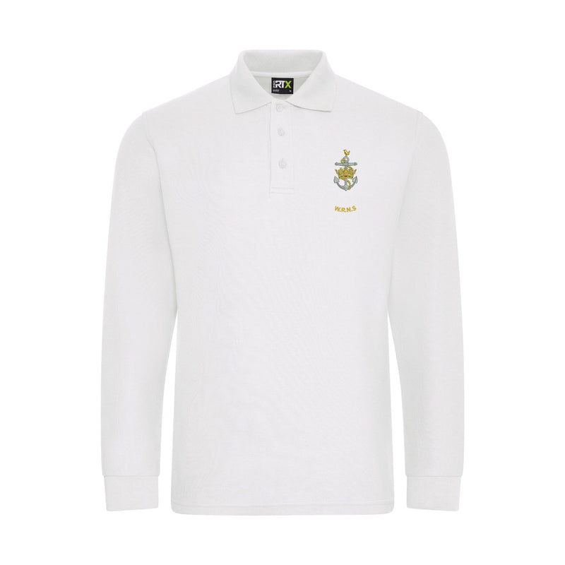 Women's Royal Naval Service (WRNS) Long Sleeve Polo Shirt