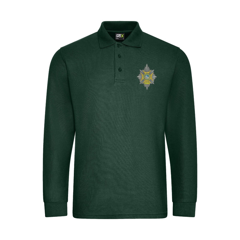Worcestershire and Sherwood Foresters Regiment Long Sleeve Polo Shirt