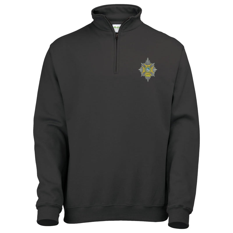 Worcestershire and Sherwood Foresters Regiment Quarter Zip Sweatshirt