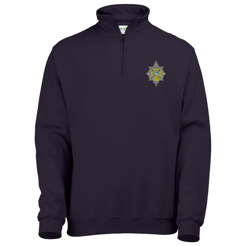 Worcestershire and Sherwood Foresters Regiment Quarter Zip Sweatshirt
