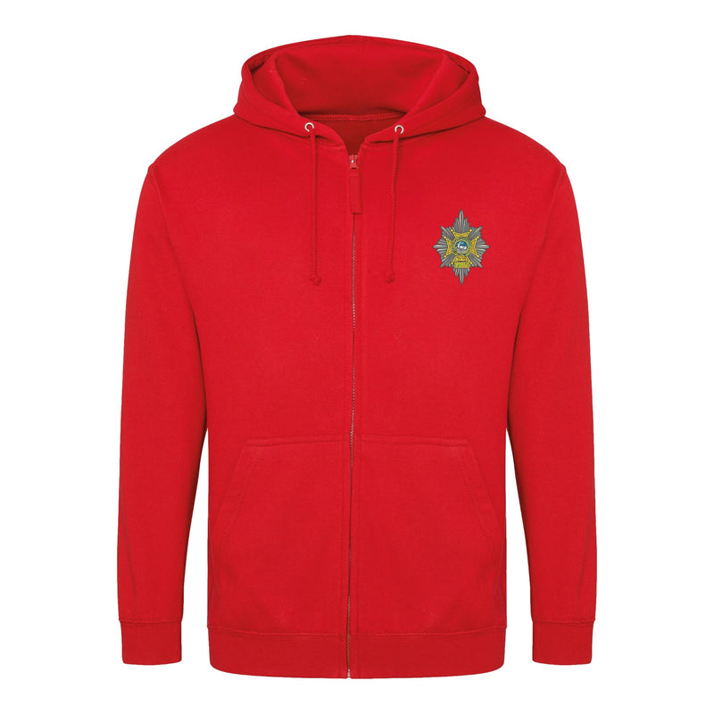Worcestershire and Sherwood Foresters Regiment Zipped Hoodie