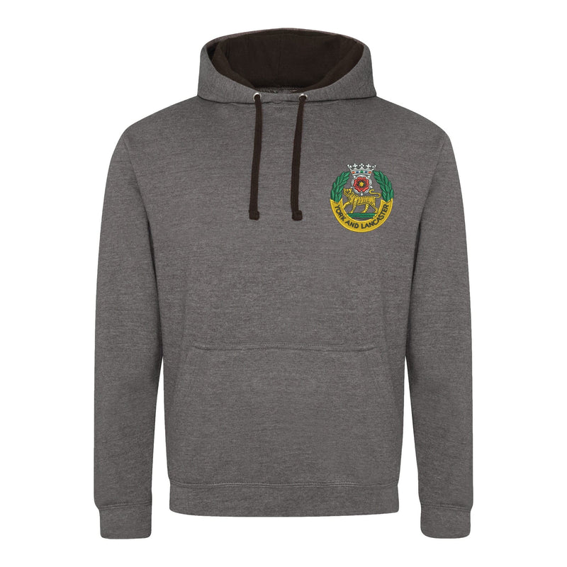 York and Lancaster Regiment Varsity Contrast Hoodie