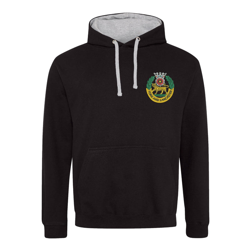 York and Lancaster Regiment Varsity Contrast Hoodie
