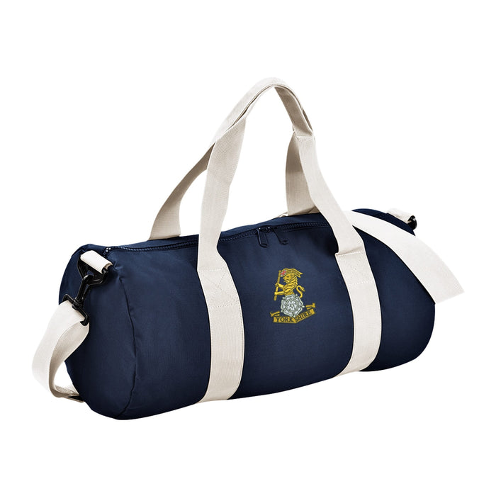 Yorkshire Regiment Barrel Bag