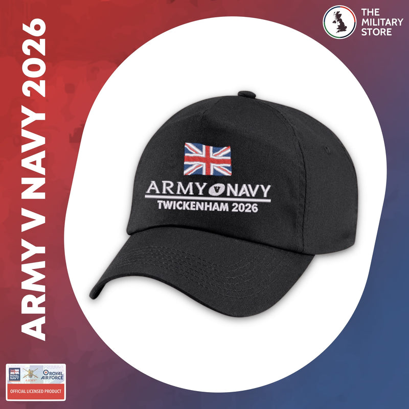 Army v Navy 2026 Flag Embroidered Cap