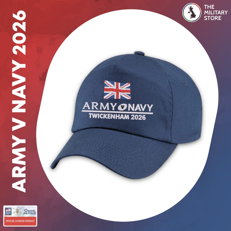 Army v Navy 2026 Flag Embroidered Cap