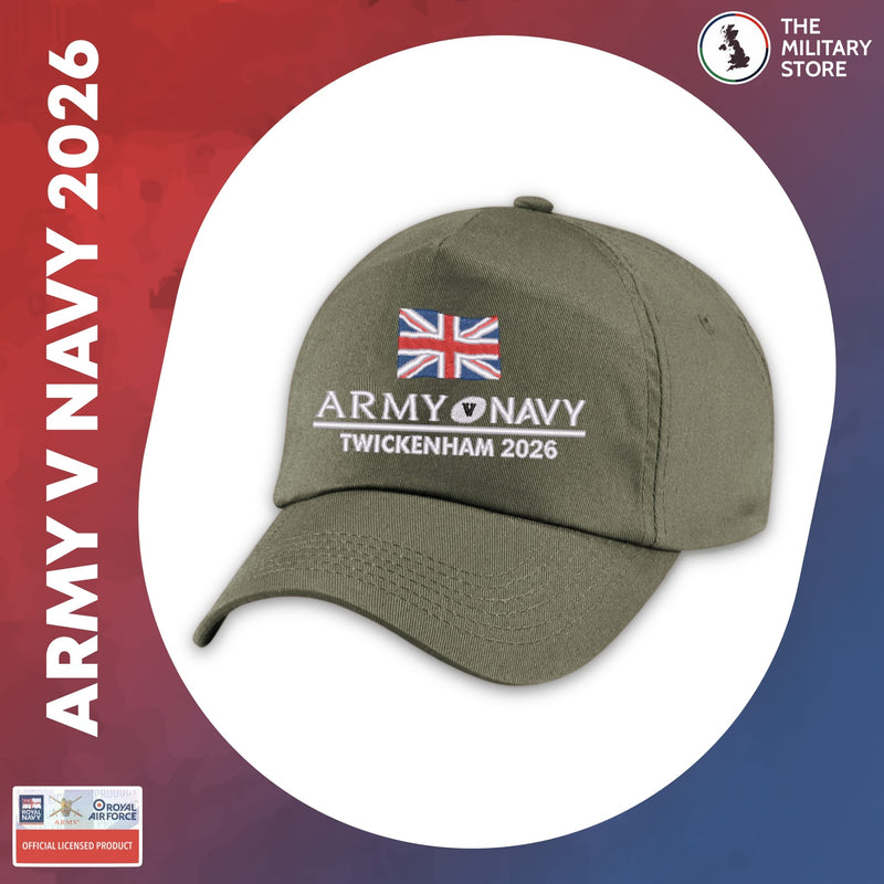 Army v Navy 2026 Flag Embroidered Cap