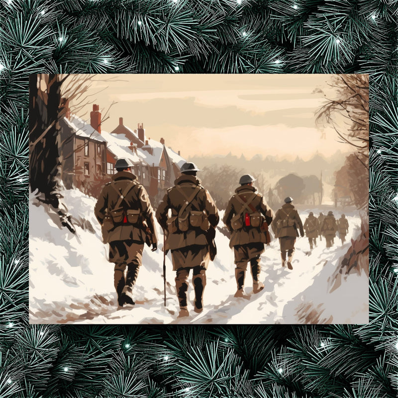 The Military Store Christmas Cards - Army
