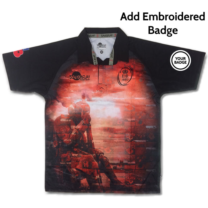 Army Rugby Union Poppy Centenary Rugby Shirt
